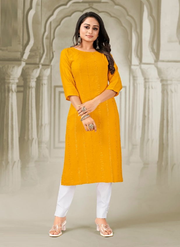 Baanvi Naina 2 Fancy Wear Wholesale Kurti Collection